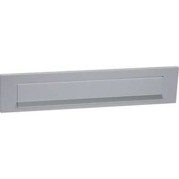 Briefplaat aluminium