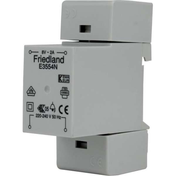 Honeywell Home E3554N Beltransformator 8 V/AC 2 A Honeywell Home E3554N Beltransformator 8 V/AC 2 A