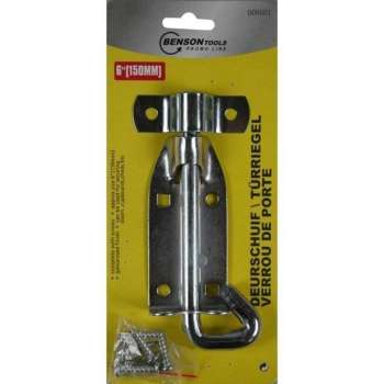 Deurschuif / Deurgrendel 15 Cm Inclusief Bevestingsmateriaal