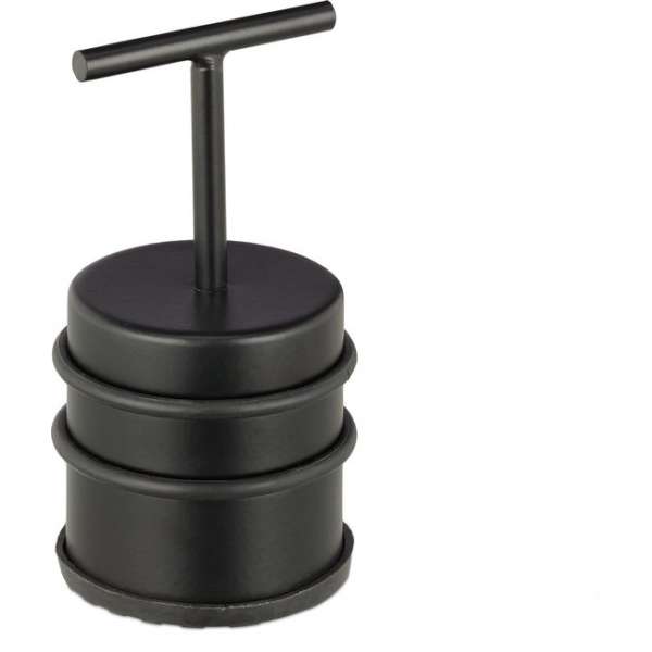 Relaxdays deurstopper rvs - deurbuffer - deurstop rond - deurvastvastzetter - rubber Relaxdays deurstopper rvs - deurbuffer - deurstop rond - deurvastvastzetter - rubber