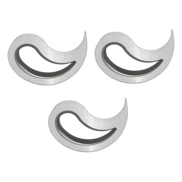 DEURSTOPPER STOPPY TRANSPARANT (PER 3 STUKS) DEURSTOPPER STOPPY TRANSPARANT (PER 3 STUKS)