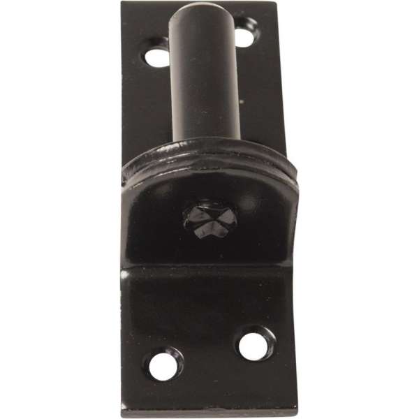 Plaatduim zwaar - voor luikheng - diameter 18mm - Zwart Plaatduim zwaar - voor luikheng - diameter 18mm - Zwart