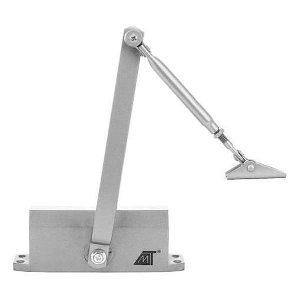 HIGHWALL deurdranger - deurbreedte tot 100 cm - gewicht tot 60 kilo - zilver HIGHWALL deurdranger - deurbreedte tot 100 cm - gewicht tot 60 kilo - zilver