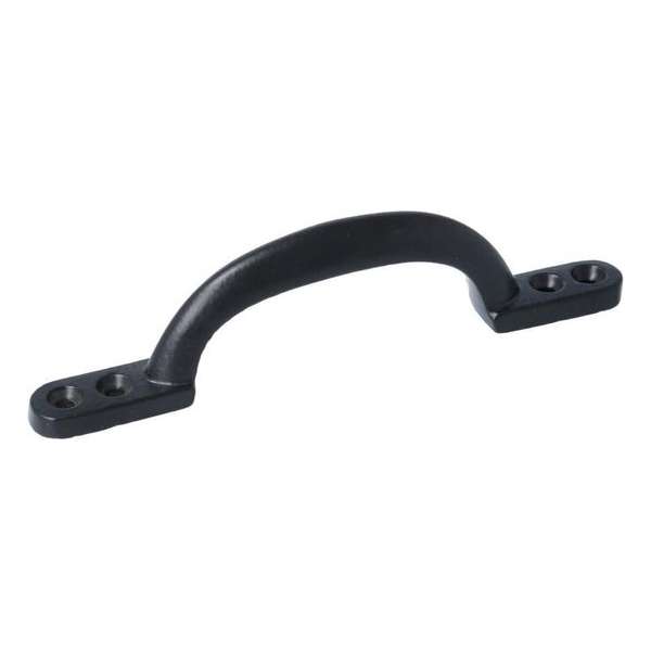 Vaste handgreep 134 mm IJzer Zwart - Lade Handvat - Handgreep 134 mm (Keukenbeslag) - Massieve IJzeren Handgreep met antiek-look Vaste handgreep 134 mm IJzer Zwart - Lade Handvat - Handgreep 134 mm (Keukenbeslag) - Massieve IJzeren Handgreep met antiek-look