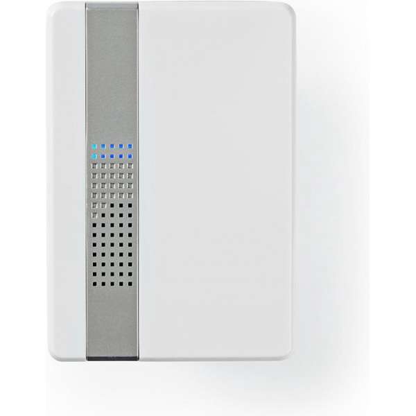 Draadloze Deurbelset | Netvoeding | 80 dB | Signaalbereik: 300 m | IP44 | Instelbaar volume | 36 Melodiën | 1 Ontvanger | Wit Draadloze Deurbelset | Netvoeding | 80 dB | Signaalbereik: 300 m | IP44 | Instelbaar volume | 36 Melodiën | 1 Ontvanger | Wit