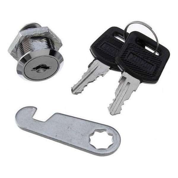 Silverline Europ Lockerslot / Brievenbusslot - 20 mm. Silverline Europ Lockerslot / Brievenbusslot - 20 mm.