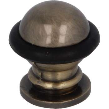 Deurstopper - antiek brons 22x30mm