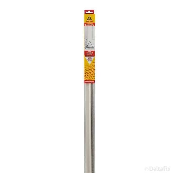 Dorpelstrip Borstel Schroefbaar 1.10M 40 mm Wit Kunststof Dorpelstrip Borstel Schroefbaar 1.10M 40 mm Wit Kunststof