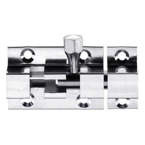 Dulimex Deurvergrendeling profielgrendel verchroomd 40x25 mm DX-DRG 740B Dulimex Deurvergrendeling profielgrendel verchroomd 40x25 mm DX-DRG 740B