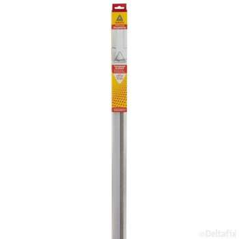 Dorpelstrip  Luxe Borstel Zelfklevend 1.10M 36 mm Transparnt