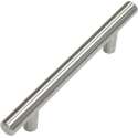 RVS Handgreep Handvat - Keuken Handgrepen - Keukenkast / Deur Grepen - Deurgreep / Kast Hendel Kastgreep - T-vorm 128mm