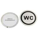 Toiletbordje – 7cm – Wc Bordje – Pictogram