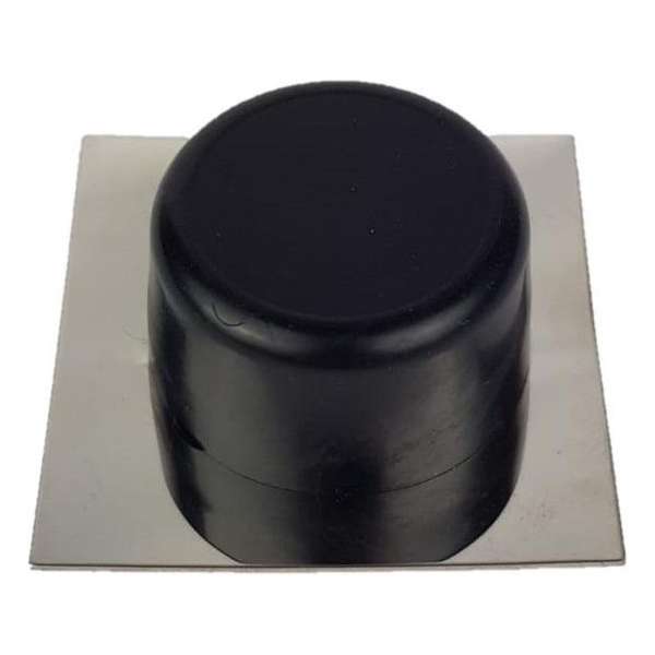 Deurstopper - zwart 30x45x18mm Deurstopper - zwart 30x45x18mm