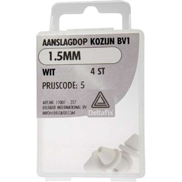 AANSLAGDOP BERKVENS 1.5MM RAL 9001 4 ST AANSLAGDOP BERKVENS 1.5MM RAL 9001 4 ST