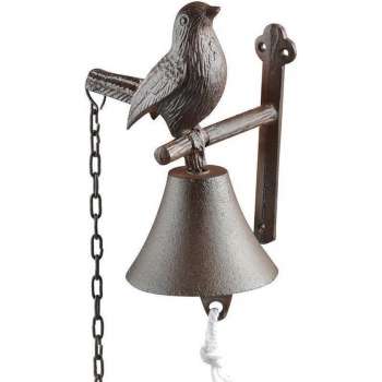 Deurbel vogel met trekketting