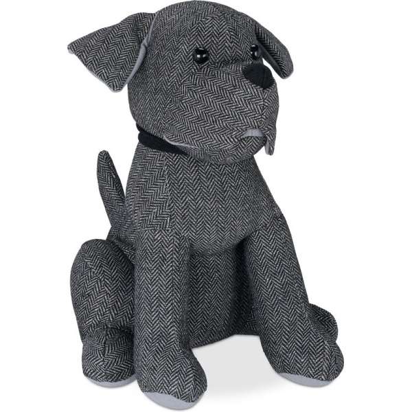 Relaxdays deurstopper hond - deurstop - deurbuffer - dier - kinderen - stof Relaxdays deurstopper hond - deurstop - deurbuffer - dier - kinderen - stof