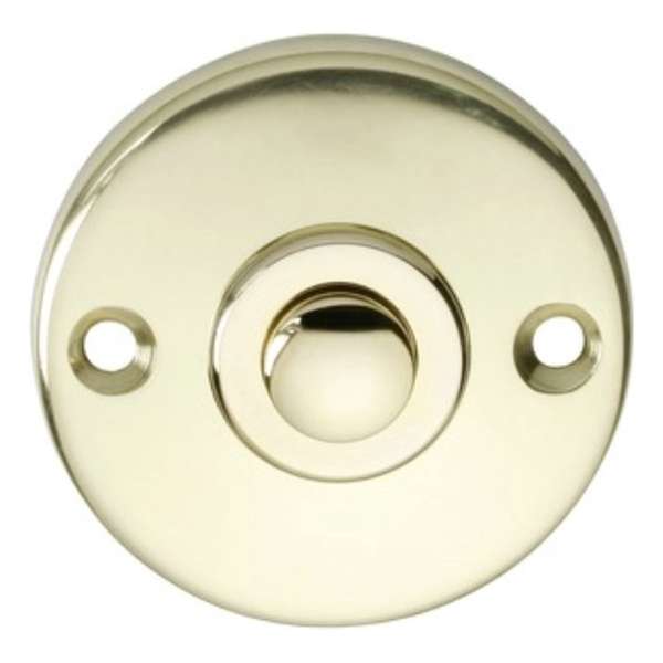 Gamma - beldrukker rond messing Gamma - beldrukker rond messing