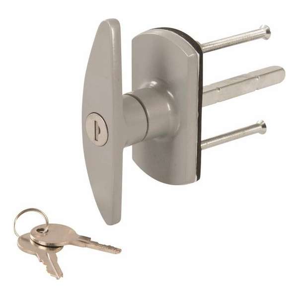 Silverline Garagedeur slotgreep 75 mm, vierkant Silverline Garagedeur slotgreep 75 mm, vierkant