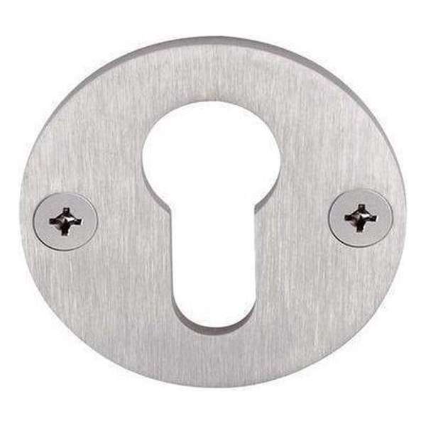 Formani Deurbeslag Piet Boon PBY50 cilinderplaatje 50mm rvs Formani Deurbeslag Piet Boon PBY50 cilinderplaatje 50mm rvs