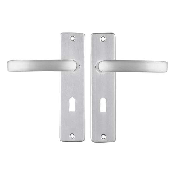 Starx Deurklink Aluminium – Deurbeslag – Deurschild met Sleutelgat (SL56) – Deurklink Blok Starx Deurklink Aluminium – Deurbeslag – Deurschild met Sleutelgat (SL56) – Deurklink Blok