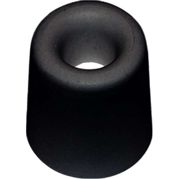 Deurbuffer zwart rubber 35x30mm Deurbuffer zwart rubber 35x30mm