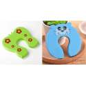 Deurstopper foam - Dieren deurstopper - Kidsproof - Deurstopper - Groen/Blauw - Foam