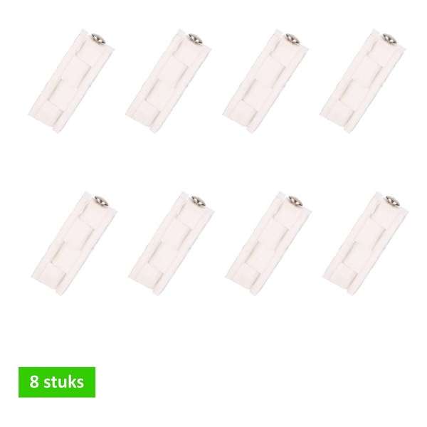 TQ4U blokscharnier | kunststof | 40 x 10 mm | wit | 8 stuks TQ4U blokscharnier | kunststof | 40 x 10 mm | wit | 8 stuks
