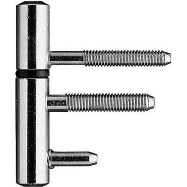BSW Inboorpaumelle opdek 220N 14x75mm vernikkeld BSW Inboorpaumelle opdek 220N 14x75mm vernikkeld