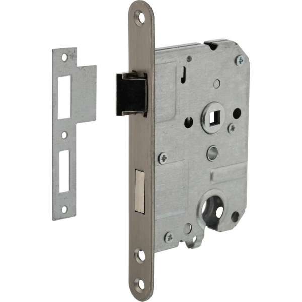 Intersteel Woningbouw cilinder dag- en nachtslot 55 mm rvs geborsteld Intersteel Woningbouw cilinder dag- en nachtslot 55 mm rvs geborsteld