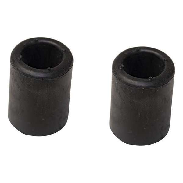 3x stuks deurstopper / deurstoppers rubber zwart - 50 mm lengte - deurbuffers / deurbuffer - stootdoppen 3x stuks deurstopper / deurstoppers rubber zwart - 50 mm lengte - deurbuffers / deurbuffer - stootdoppen