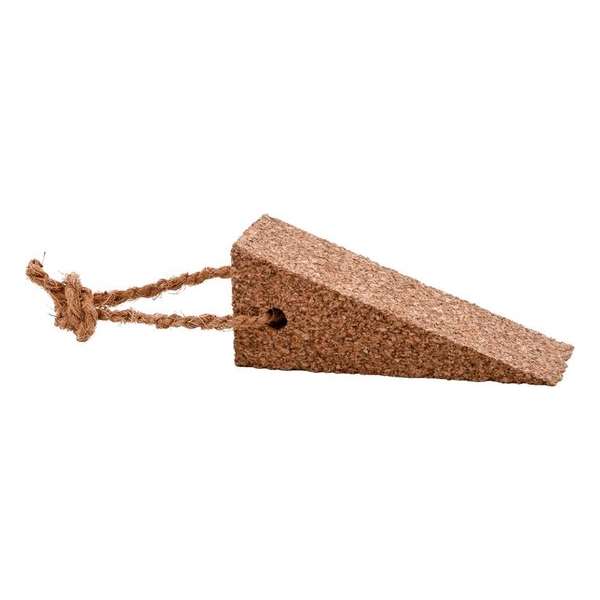1x Deurstoppers / deurwiggen kurk - 4,5 cm - wig 1x Deurstoppers / deurwiggen kurk - 4,5 cm - wig
