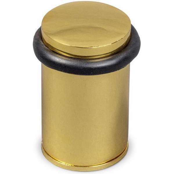 Deurstopper - goud 32x55mm Deurstopper - goud 32x55mm