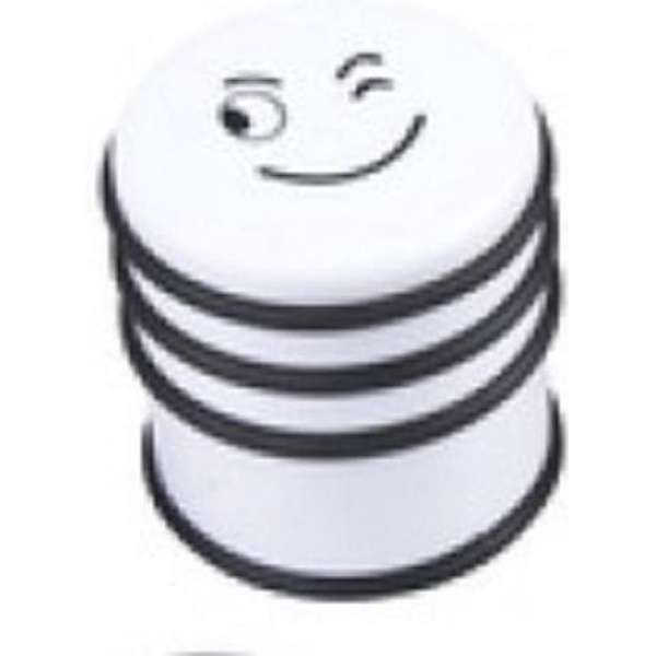 Tom Deurstopper Emoji 8 Cm Wit Tom Deurstopper Emoji 8 Cm Wit