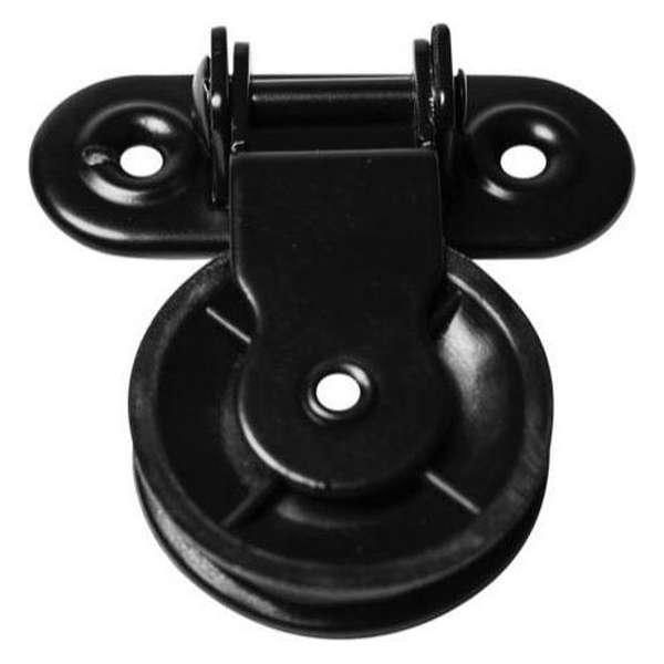 Scharnierkatrol - wiel 50mm - Zwart Scharnierkatrol - wiel 50mm - Zwart