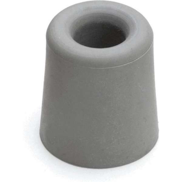 3x stuks deurstopper / deurstoppers rubber grijs - 2,4 x 3 cm - deurbuffers / deurbuffer 3x stuks deurstopper / deurstoppers rubber grijs - 2,4 x 3 cm - deurbuffers / deurbuffer
