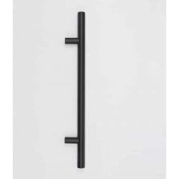 Meubelgreep Marita - 160 mm - zwart - metaal - geschikt voor binnen - modern/industrieel
