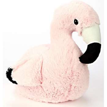Flamingo Deurstopper pluche Flamingo lichtroze