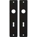 Dulimex kortschild D&N slot BB56 binnendeur zwart