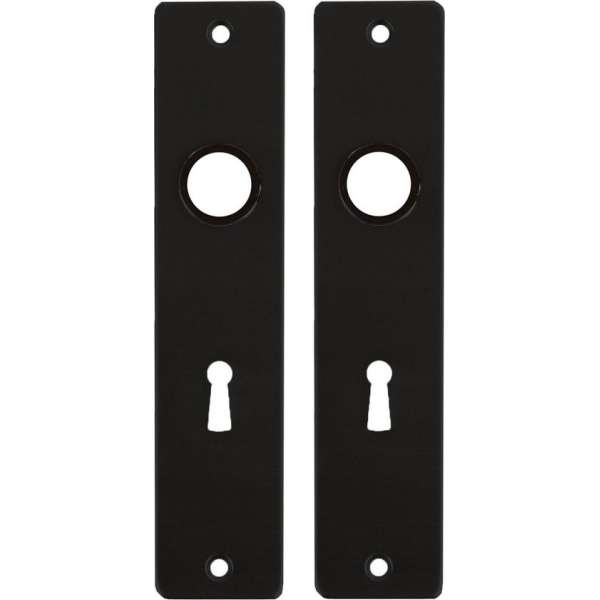 Dulimex kortschild D&N slot BB56 binnendeur zwart Dulimex kortschild D&N slot BB56 binnendeur zwart