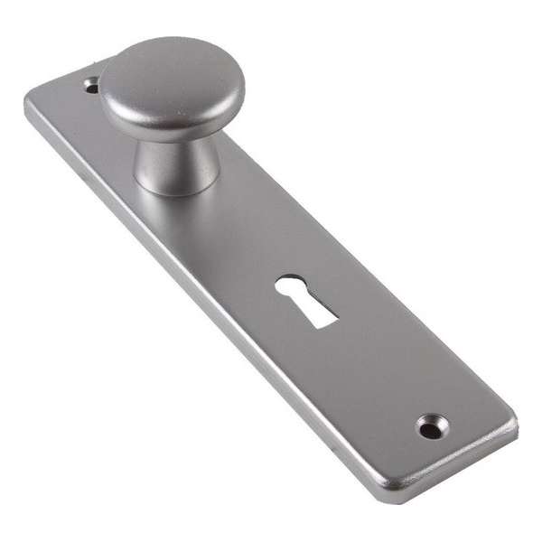 AMI Knopschild F2 180x41 mm RH Knop 40 mm cilindergat 72 mm AMI Knopschild F2 180x41 mm RH Knop 40 mm cilindergat 72 mm