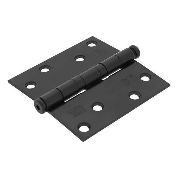 DX Kogellagerscharnier Recht Zwart 89x89x2,4mm H362-89893104 DX Kogellagerscharnier Recht Zwart 89x89x2,4mm H362-89893104