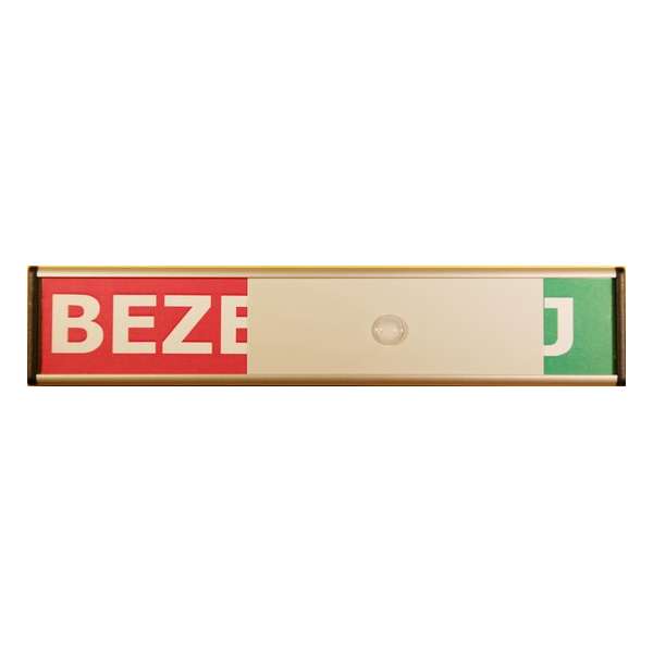 Vrij – Bezet schuifbordje Groot Vrij – Bezet schuifbordje Groot
