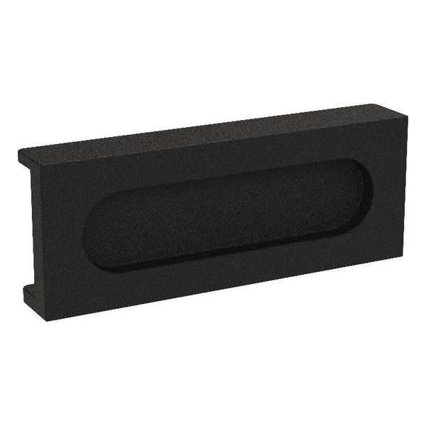 Intersteel Schuifdeurkom voor DIY-schuifdeur Cubo 100x35 mm zwart Intersteel Schuifdeurkom voor DIY-schuifdeur Cubo 100x35 mm zwart