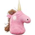 Eenhoorn Deurstopper - Unicorn - Roze - Polyester - 25 x 22 x 12 cm