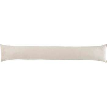 Velvet tochtrol CORINE - Taupe - Polyester - 15 x 85 cm