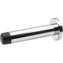 Deurstopper chroom - 83mm - Wandbevestiging