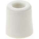 Deurbuffer / deurstopper wit rubber 35 x 30 mm - deurstop