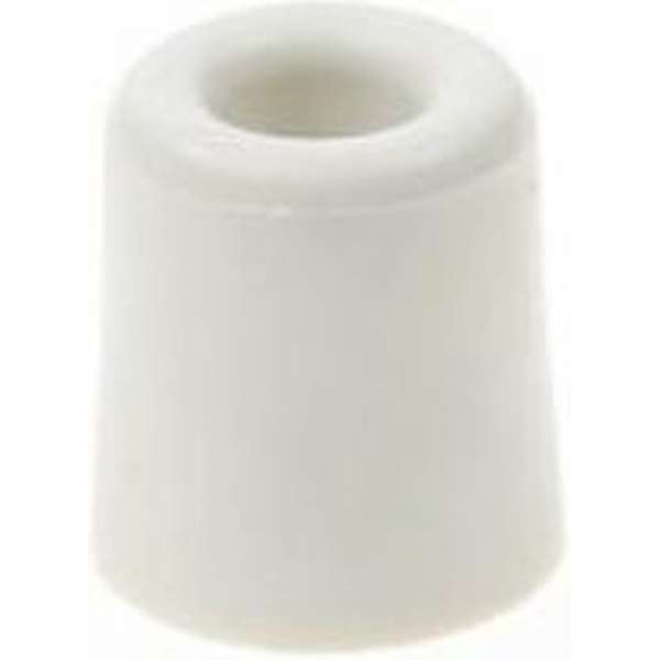 Deurbuffer / deurstopper wit rubber 35 x 30 mm - deurstop Deurbuffer / deurstopper wit rubber 35 x 30 mm - deurstop