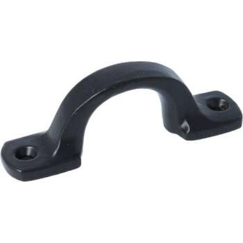 Booggreepje 80 mm IJzer Zwart