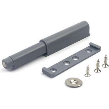 Druksnapper 40mm  met magneet – Grijs